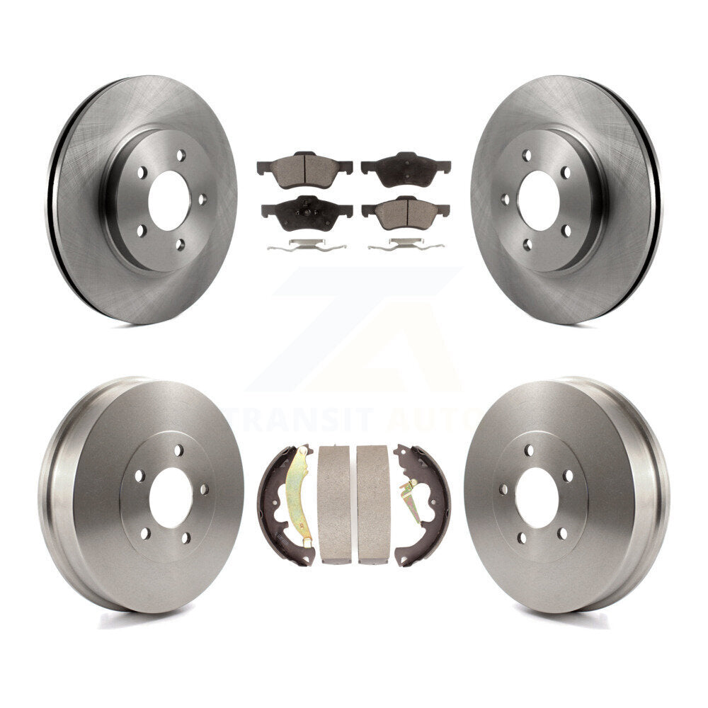 [Avant + Arrière] Kit de Disque et plaquette (semi-métallique) de frein pour Ford Escape Mercury Mariner K8F-103299