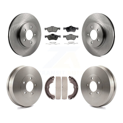[Avant + Arrière] Kit de Disque et plaquette (semi-métallique) de frein pour 2008 Mazda Tribute K8F-103300