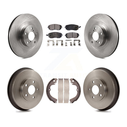 [Avant + Arrière] Kit de Disque et plaquette (semi-métallique) de frein pour Subaru Forester Impreza K8F-103305