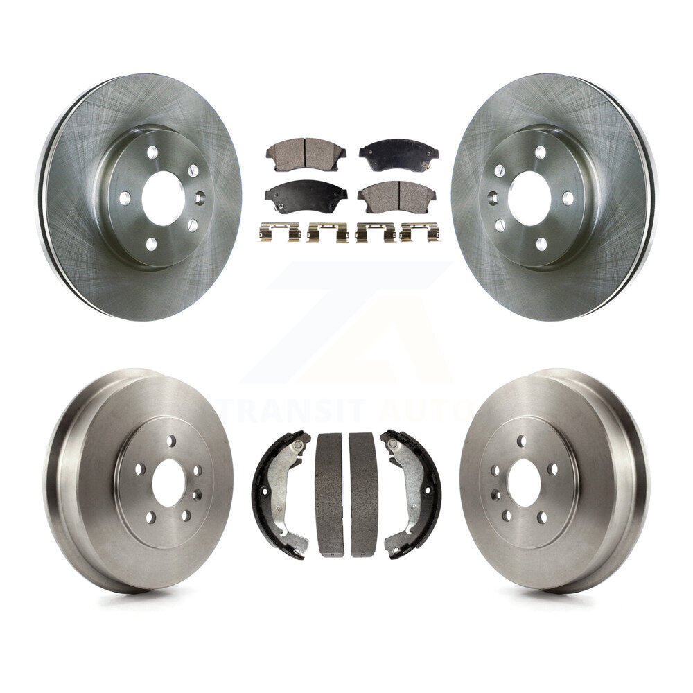 [Avant + Arrière] Kit de Disque et plaquette (semi-métallique) de frein pour Chevrolet Cruze Limited K8F-103309