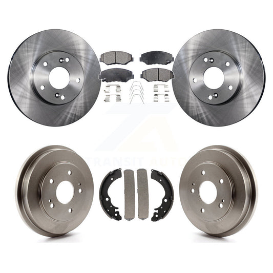 [Avant + Arrière] Kit de Disque et plaquette (semi-métallique) de frein pour Honda Accord Fit K8F-103311
