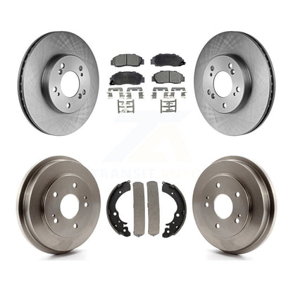 [Avant + Arrière] Kit de Disque et plaquette (semi-métallique) de frein pour 1997-2001 Honda CR-V K8F-103312