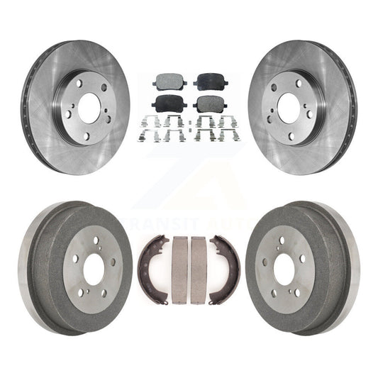 [Avant + Arrière] Kit de Disque et plaquette (semi-métallique) de frein pour 1999-2001 Toyota Solara 2.2L K8F-103318