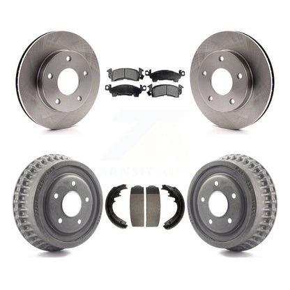 [Avant + Arrière] Kit de Disque et plaquette (semi-métallique) de frein pour GMC Jimmy K8F-103349