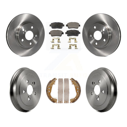 [Avant + Arrière] Kit de Disque et plaquette (semi-métallique) de frein pour 2004-2008 Toyota Prius K8F-103369