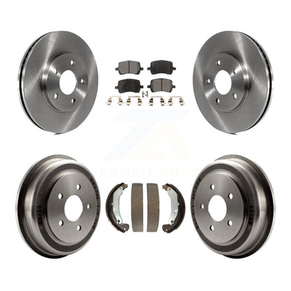 [Avant + Arrière] Kit de Disque et plaquette (semi-métallique) de frein pour Chevrolet HHR K8F-103372