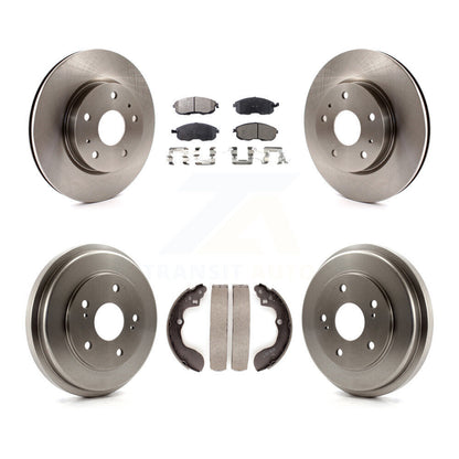 [Avant + Arrière] Kit de Disque et plaquette (semi-métallique) de frein pour 2007-2012 Suzuki SX4 rear brakes K8F-103381