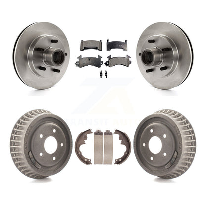 [Avant + Arrière] Kit de Disque et plaquette (semi-métallique) de frein pour Chevrolet S10 GMC Sonoma Blazer Jimmy Isuzu Hombre K8F-103389