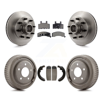 [Avant + Arrière] Kit de Disque et plaquette (semi-métallique) de frein pour GMC Yukon Chevrolet C1500 Suburban K8F-103403