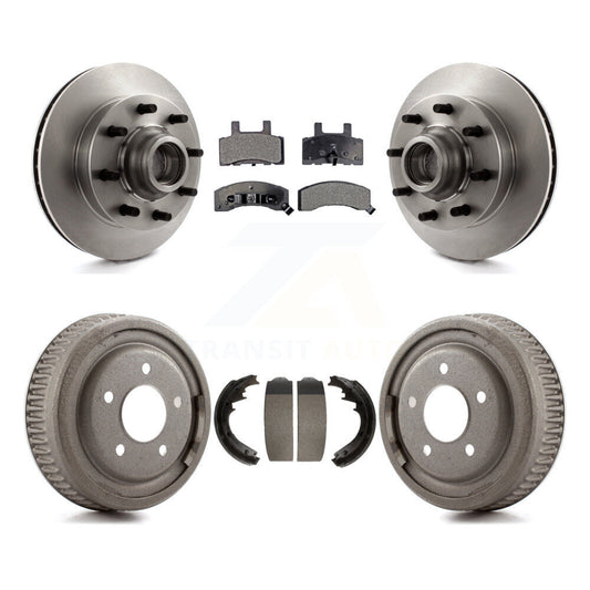 [Avant + Arrière] Kit de Disque et plaquette (semi-métallique) de frein pour GMC Yukon Chevrolet C1500 Suburban K8F-103403