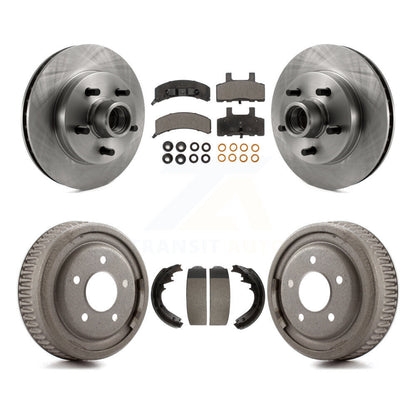 [Avant + Arrière] Kit de Disque et plaquette (semi-métallique) de frein pour Chevrolet C1500 Suburban GMC Yukon K8F-103404