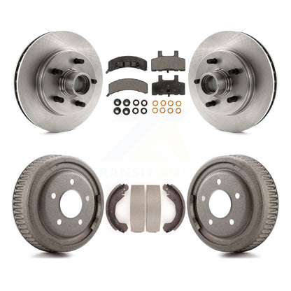 [Avant + Arrière] Kit de Disque et plaquette (semi-métallique) de frein pour 1988-1991 C1500 Chevrolet GMC K8F-103415
