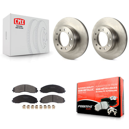 [Avant] Kit de Disque et plaquette (semi-métallique) de frein pour Ford F-450 Super Duty F-550 F-600 K8F-103440