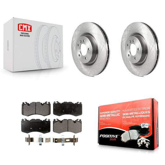 [Avant] Kit de Disque et plaquette (semi-métallique) de frein pour Land Rover Range Sport avec 363mm Diameter Rotor K8F-103445