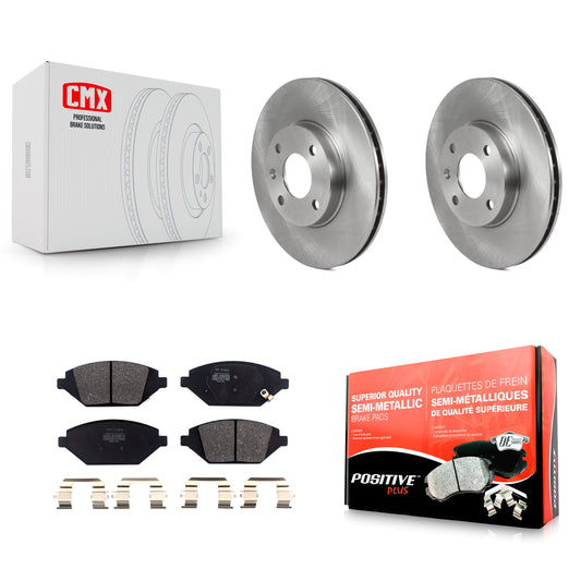 [Avant] Kit de Disque et plaquette (semi-métallique) de frein pour 2016-2021 Chevrolet Spark K8F-103462
