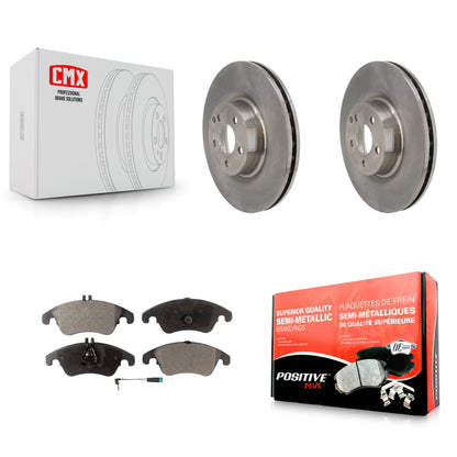 [Avant] Kit de Disque et plaquette (semi-métallique) de frein pour Mercedes-Benz C250 E400 E550 K8F-103466