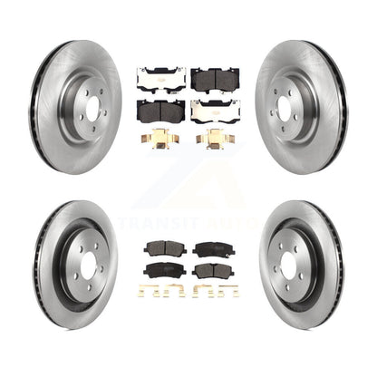 [Avant + Arrière] Kit de Disque et plaquette (semi-métallique) de frein pour Ford Mustang K8F-103467