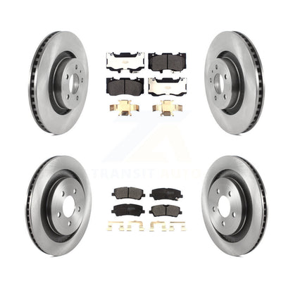 [Avant + Arrière] Kit de Disque et plaquette (semi-métallique) de frein pour Ford Mustang K8F-103468