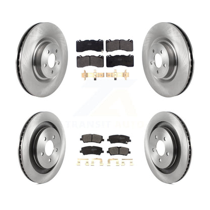 [Avant + Arrière] Kit de Disque et plaquette (semi-métallique) de frein pour Ford Mustang avec Brembo Brakes K8F-103469