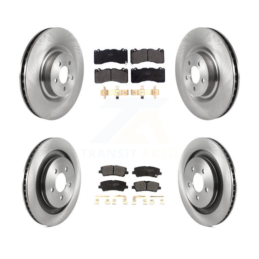 [Avant + Arrière] Kit de Disque et plaquette (semi-métallique) de frein pour Ford Mustang avec Brembo Brakes K8F-103469