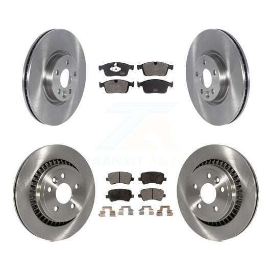 [Avant + Arrière] Kit de Disque et plaquette (semi-métallique) de frein pour Volvo XC60 K8F-103471