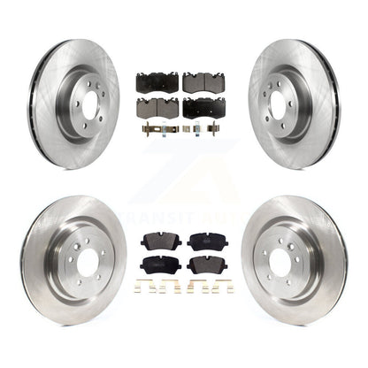 [Avant + Arrière] Kit de Disque et plaquette (semi-métallique) de frein pour Land Rover Range Sport avec 363mm Diameter Rotor K8F-103482
