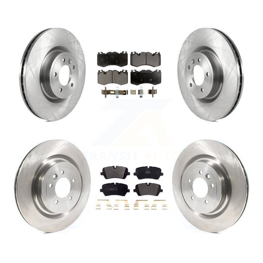 [Avant + Arrière] Kit de Disque et plaquette (semi-métallique) de frein pour Land Rover Range Sport avec 363mm Diameter Rotor K8F-103482