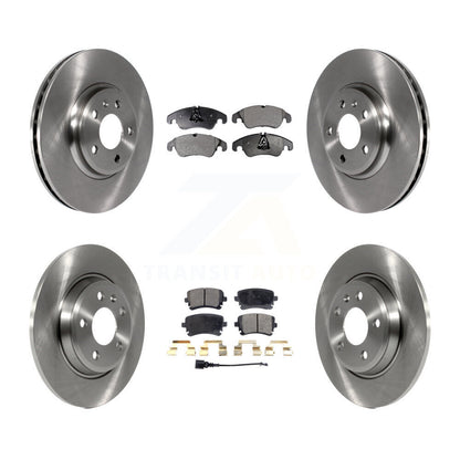 [Avant + Arrière] Kit de Disque et plaquette (semi-métallique) de frein pour 2013 Audi A4 allroad K8F-103489