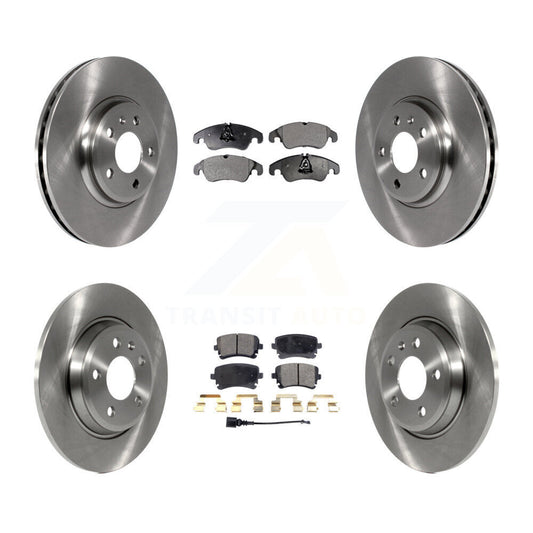 [Avant + Arrière] Kit de Disque et plaquette (semi-métallique) de frein pour 2013 Audi A4 allroad K8F-103489