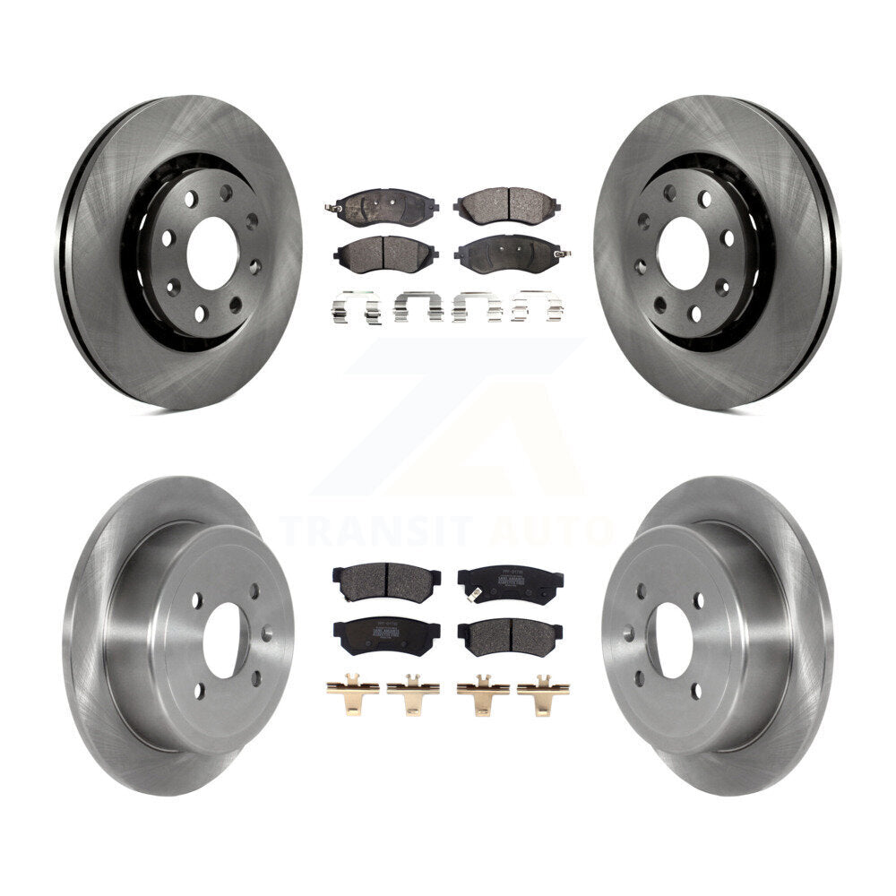 [Avant + Arrière] Kit de Disque et plaquette (semi-métallique) de frein pour Chevrolet Spark EV K8F-103490
