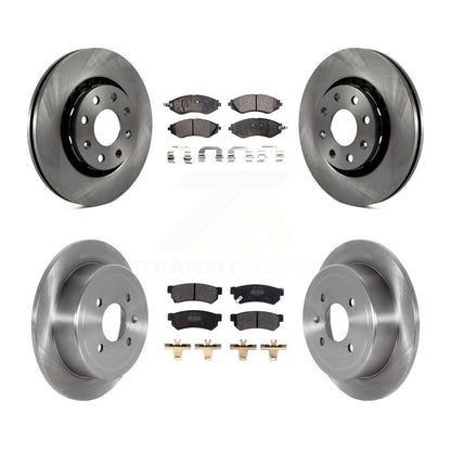 [Avant + Arrière] Kit de Disque et plaquette (semi-métallique) de frein pour Chevrolet Spark EV K8F-103490
