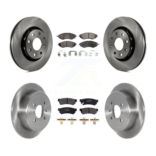 [Avant + Arrière] Kit de Disque et plaquette (semi-métallique) de frein pour Chevrolet Spark EV K8F-103490