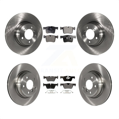 [Avant + Arrière] Kit de Disque et plaquette (semi-métallique) de frein pour BMW 328i xDrive 428i Gran Coupe sans Blue Painted Calipers K8F-103491 par Transit Auto