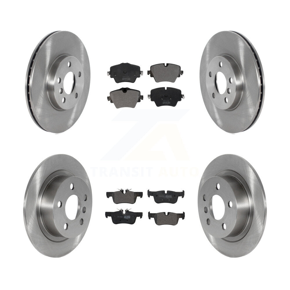 [Avant + Arrière] Kit de Disque et plaquette (semi-métallique) de frein pour Mini Cooper Countryman Clubman K8F-103496