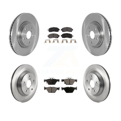 [Avant + Arrière] Kit de Disque et plaquette (semi-métallique) de frein pour 2019-2021 Subaru Forester avec 316mm Diameter Rotor K8F-103499