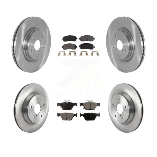 [Avant + Arrière] Kit de Disque et plaquette (semi-métallique) de frein pour 2019-2021 Subaru Forester avec 316mm Diameter Rotor K8F-103499