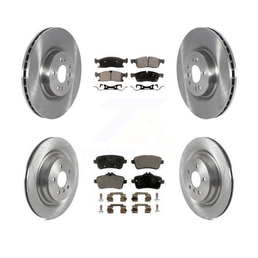[Avant + Arrière] Kit de Disque et plaquette (semi-métallique) de frein pour Mercedes-Benz GLS450 GL450 GL350 ML400 K8F-103500