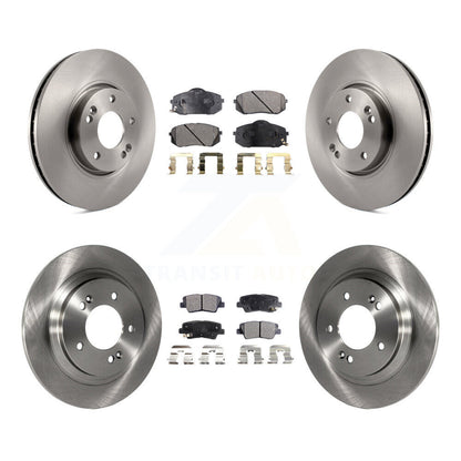 [Avant + Arrière] Kit de Disque et plaquette (semi-métallique) de frein pour Kia Soul EV K8F-103506