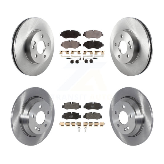 [Avant + Arrière] Kit de Disque et plaquette (semi-métallique) de frein pour 2016-2020 Mercedes-Benz Metris K8F-103509