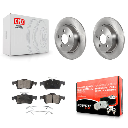 [Arrière] Kit de Disque et plaquette (semi-métallique) de frein pour Ford Connect K8F-103520