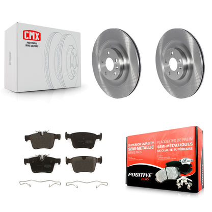 [Arrière] Kit de Disque et plaquette (semi-métallique) de frein pour 2016-2019 Volvo XC90 avec 340mm Diameter Rotor K8F-103528