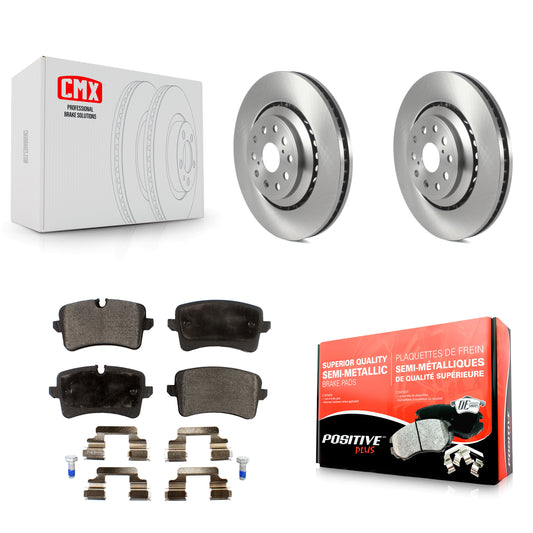 [Arrière] Kit de Disque et plaquette (semi-métallique) de frein pour Audi A8 Quattro S6 S7 S8 K8F-103533
