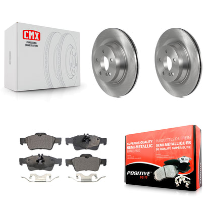 [Arrière] Kit de Disque et plaquette (semi-métallique) de frein pour Mercedes-Benz CLS550 E550 K8F-103542