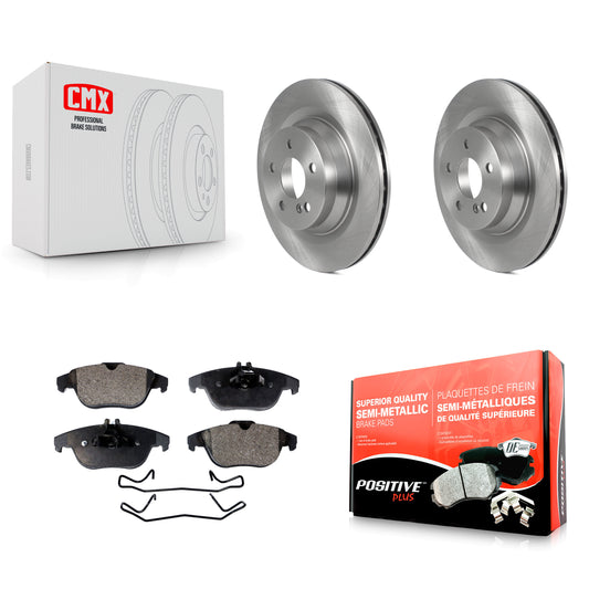 [Arrière] Kit de Disque et plaquette (semi-métallique) de frein pour Mercedes-Benz E550 avec 320mm Diameter Rotor K8F-103543