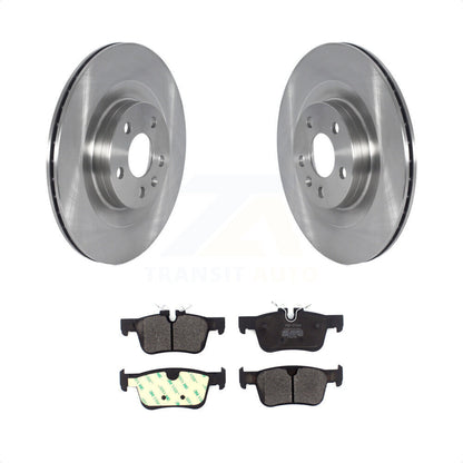 [Arrière] Kit de Disque et plaquette (semi-métallique) de frein pour 2018-2019 Volvo XC60 avec 320mm Diameter Rotor K8F-103544 par Transit Auto