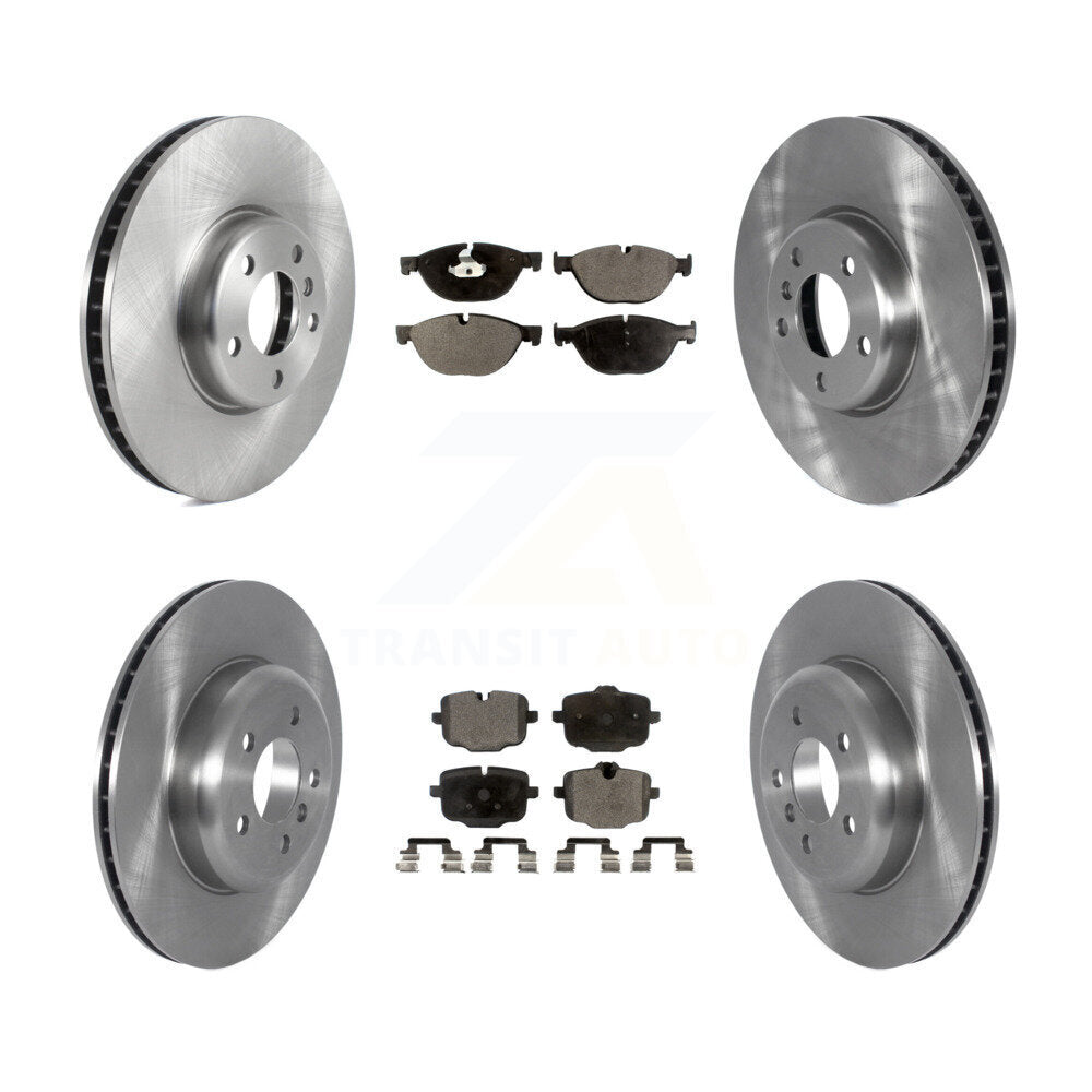 [Avant + Arrière] Kit de Disque et plaquette (semi-métallique) de frein pour BMW 550i xDrive 650i Gran Coupe K8F-103556