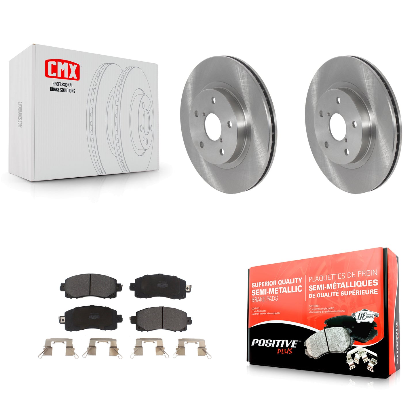 [Avant] Kit de Disque et plaquette (semi-métallique) de frein pour Subaru Forester K8F-103562