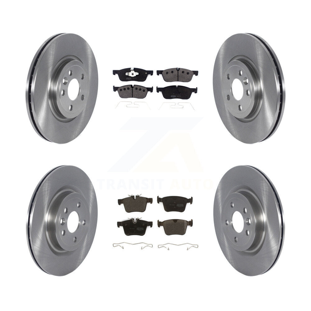 [Avant + Arrière] Kit de Disque et plaquette (semi-métallique) de frein pour Jaguar F-Pace K8F-103567