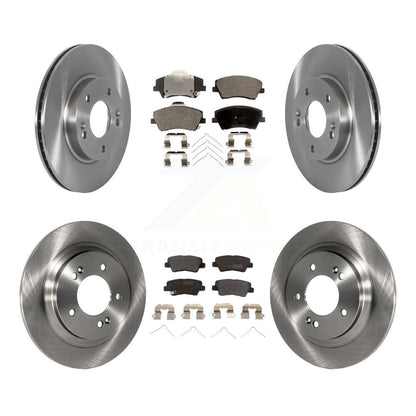 [Avant + Arrière] Kit de Disque et plaquette (semi-métallique) de frein pour Kia Niro Hyundai Ioniq K8F-103574