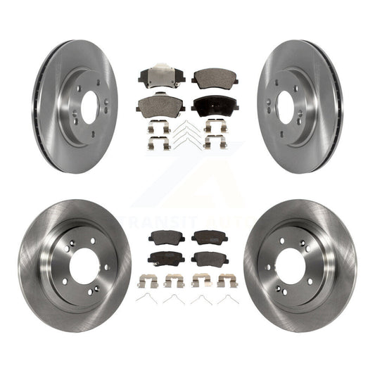 [Avant + Arrière] Kit de Disque et plaquette (semi-métallique) de frein pour Kia Niro Hyundai Ioniq K8F-103574